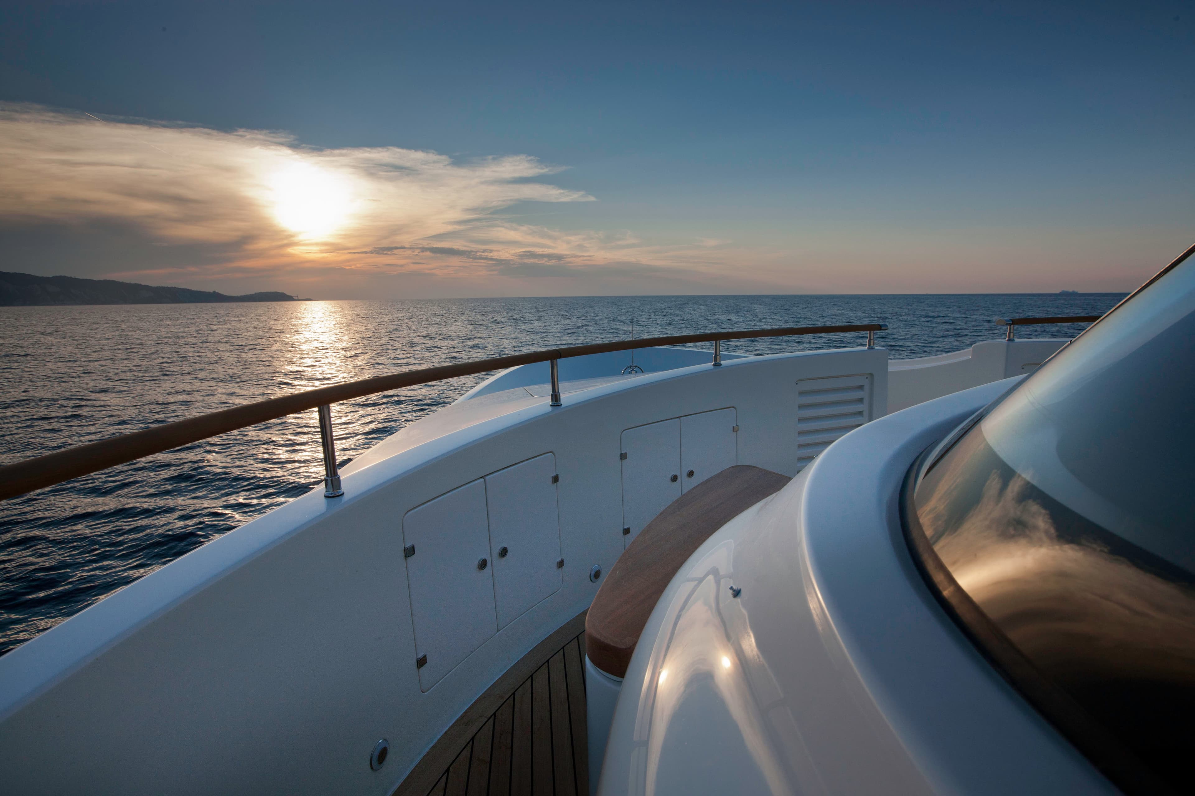 Boat in the ocean