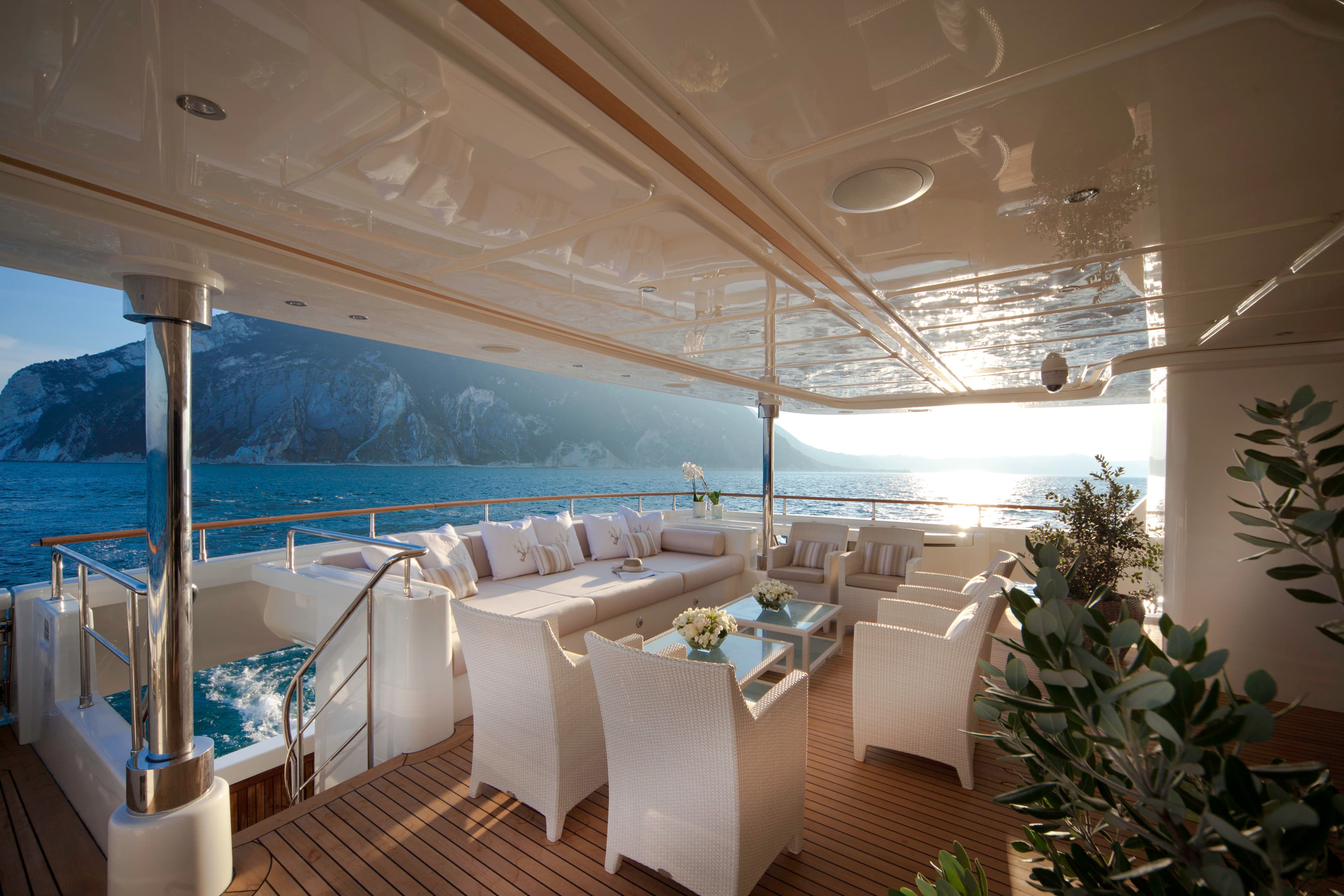 Boat in the ocean